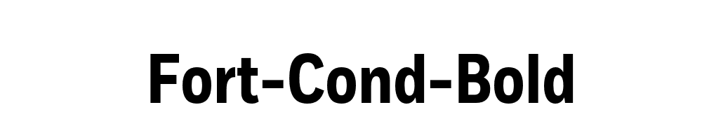 Fort-Cond-Bold