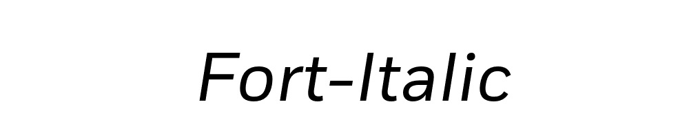 Fort-Italic