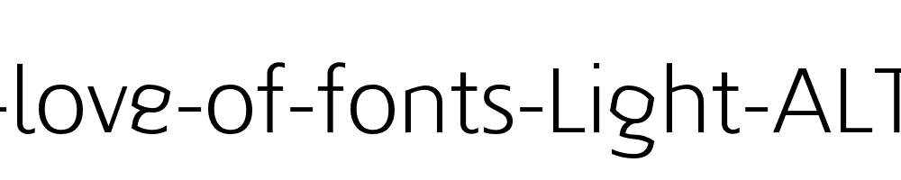 For-the-love-of-fonts-Light-ALTERNATE