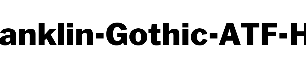 Franklin-Gothic-ATF-Hvy