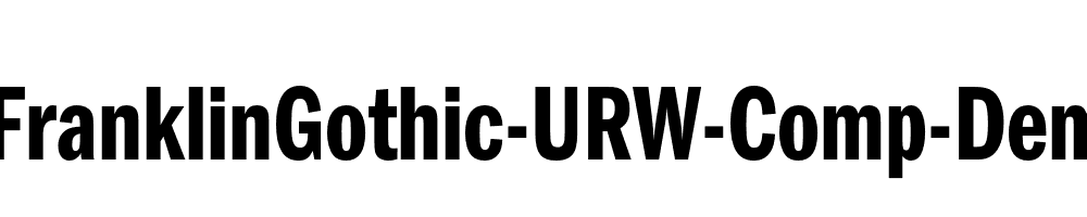 FranklinGothic-URW-Comp-Demi