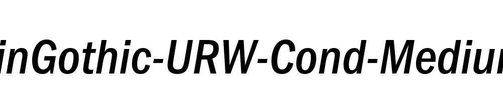 FranklinGothic-URW-Cond-Medium-Italic