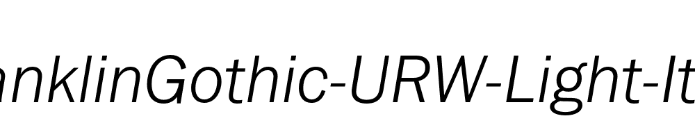 FranklinGothic-URW-Light-Italic