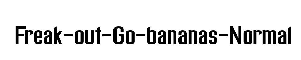 Freak-out-Go-bananas-Normal