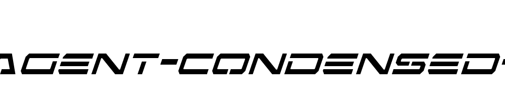 Free-Agent-Condensed-Italic