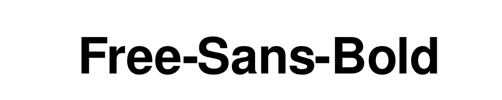 Free-Sans-Bold