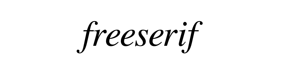 freeserif