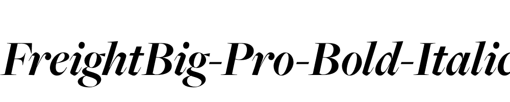 FreightBig-Pro-Bold-Italic