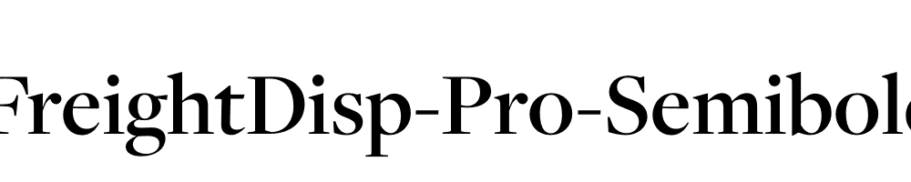 FreightDisp-Pro-Semibold