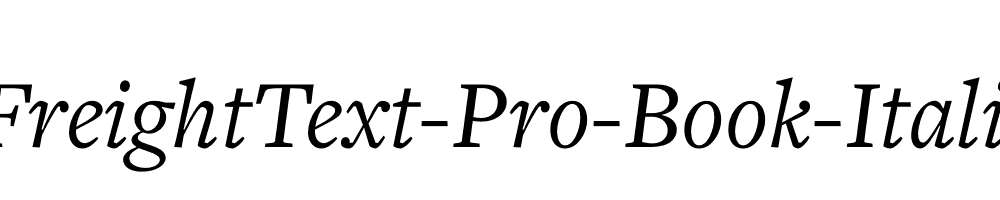 FreightText-Pro-Book-Italic