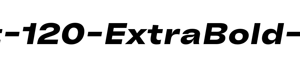 Freizeit-120-ExtraBold-Slanted