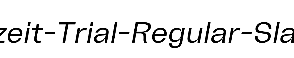 Freizeit-Trial-Regular-Slanted