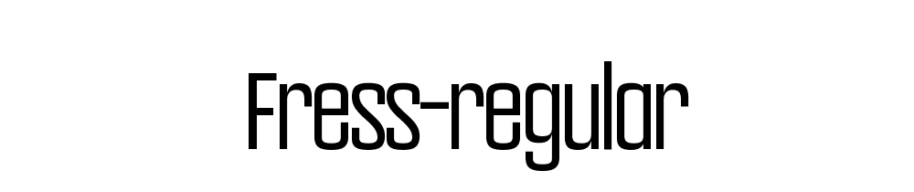 Fress Regular