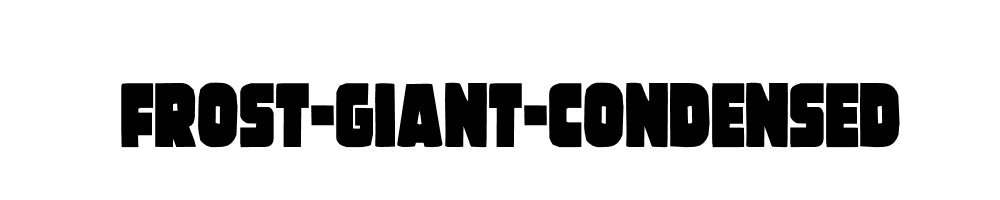 Frost-Giant-Condensed