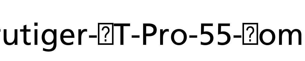 Frutiger-LT-Pro-55-Roman