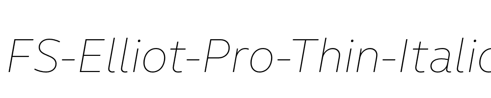 FS-Elliot-Pro-Thin-Italic