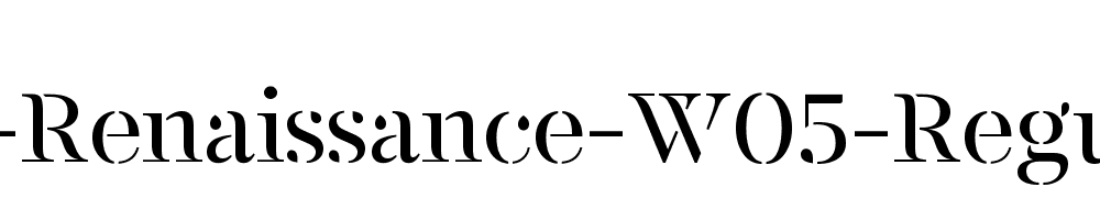 FS-Renaissance-W05-Regular