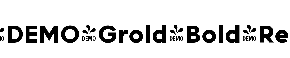 FSP-DEMO-Grold-Bold-Regular