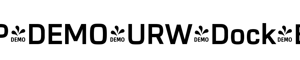 FSP-DEMO-URW-Dock-Bold