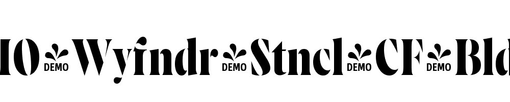 FSP-DEMO-Wyfndr-Stncl-CF-Bld-Regular