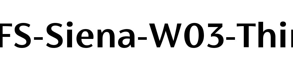 Fs Siena W03 Thin