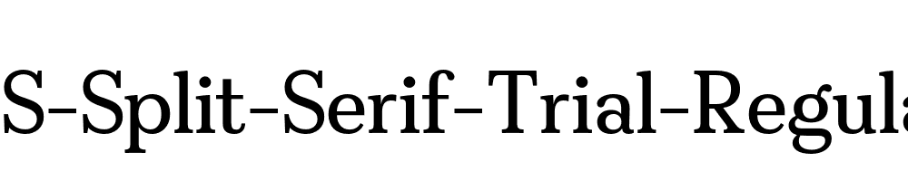 FS-Split-Serif-Trial-Regular