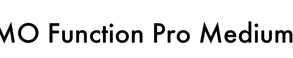 FSP DEMO Function Pro Medium Regular