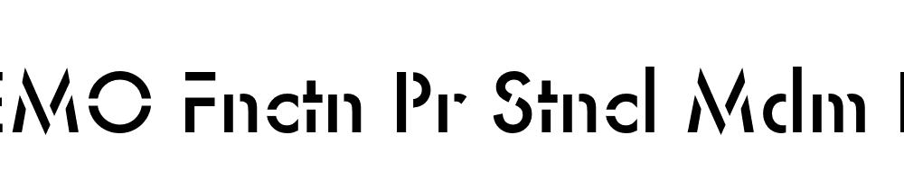 FSP DEMO Fnctn Pr Stncl Mdm Regular