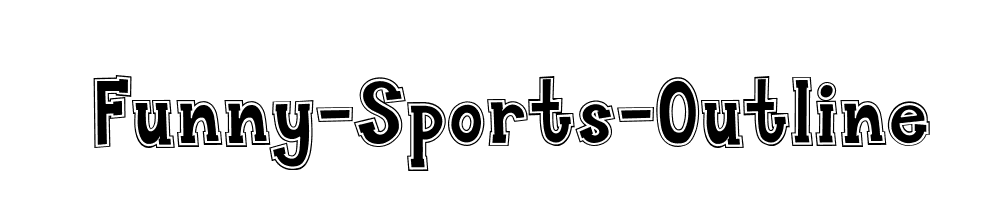 Funny-Sports-Outline