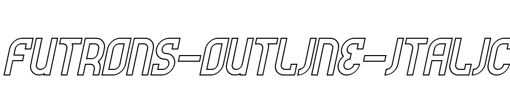 Futrons-Outline-Italic