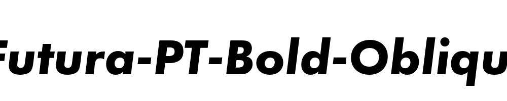 Futura-PT-Bold-Oblique