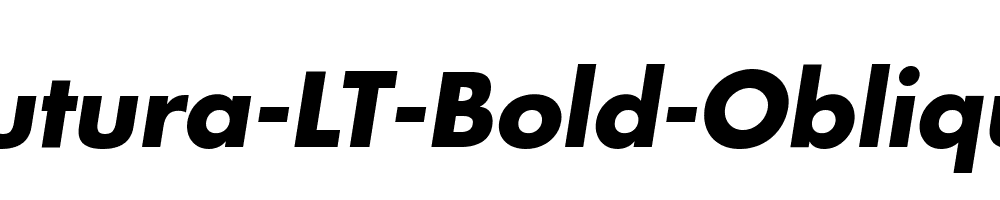 Futura-LT-Bold-Oblique