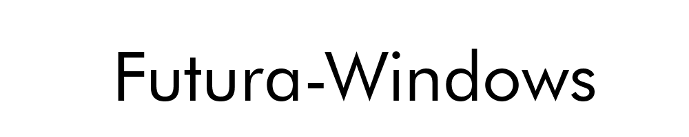 Futura-Windows