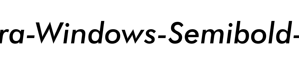 Futura-Windows-Semibold-Italic