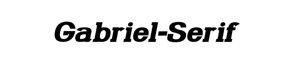 Gabriel-Serif