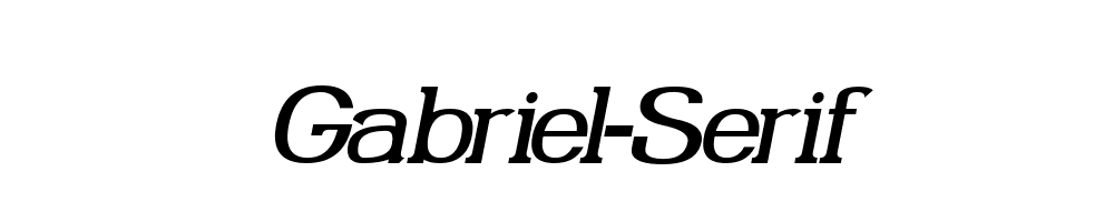 Gabriel-Serif