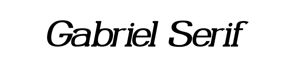 Gabriel Serif