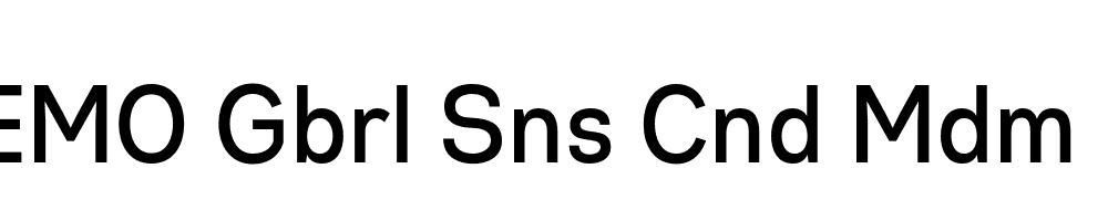 FSP DEMO Gbrl Sns Cnd Mdm Regular