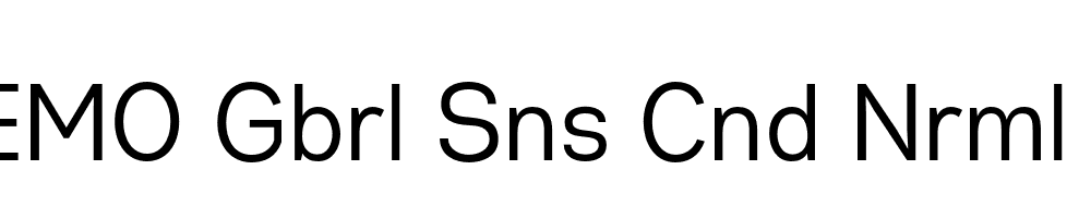 FSP DEMO Gbrl Sns Cnd Nrml Regular