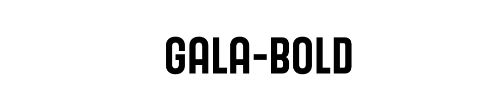 Gala-Bold