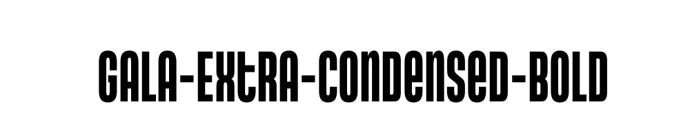 Gala-Extra-Condensed-Bold