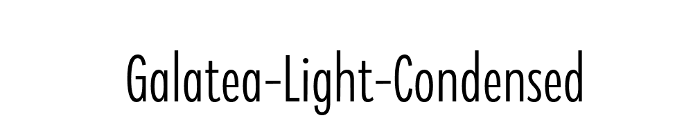 Galatea-Light-Condensed