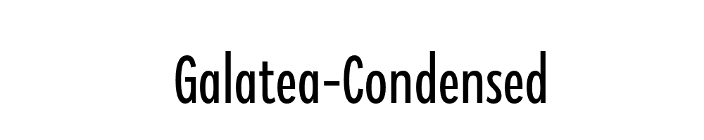 Galatea-Condensed