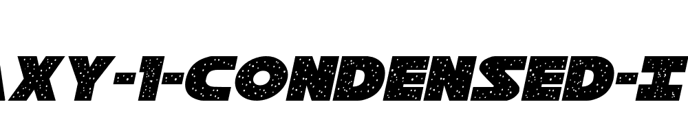 Galaxy-1-Condensed-Italic