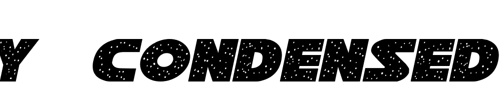 Galaxy 1 Condensed Italic