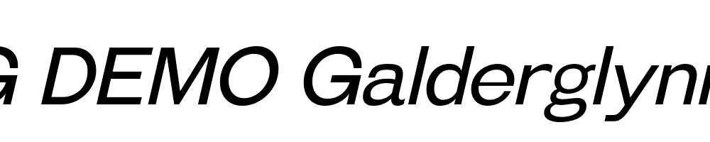  DEMO Galderglynn Esq. Bk Italic