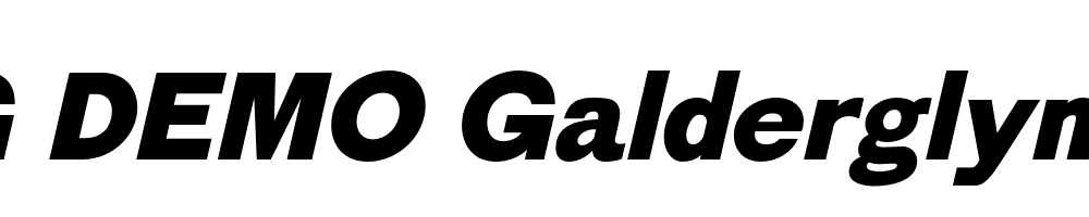  DEMO Galderglynn Esq. Bl Italic