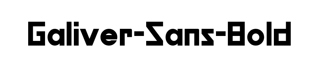 Galiver-Sans-Bold