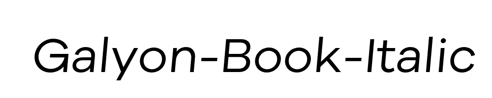 Galyon-Book-Italic