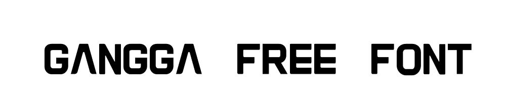 Gangga-Free-Font